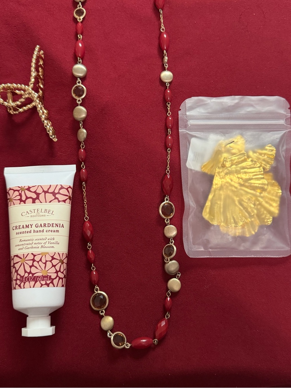 Red & Gold Tuscan Romance Gift Bundle - Tuscan Mom - Italian Summer - Gardenia